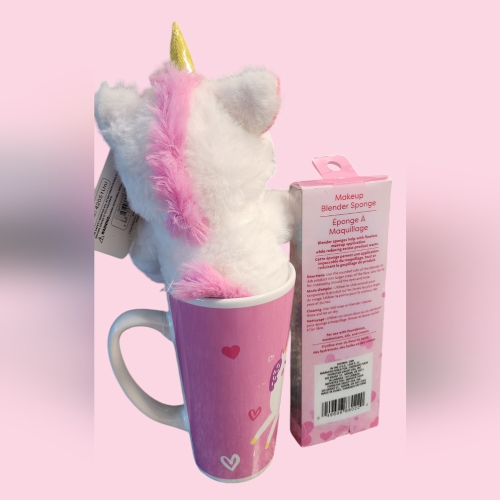 Valentines Unicorn Plush And Mug Gift Set - Picture 3 of 3